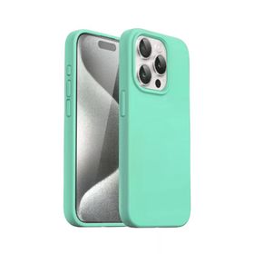 Bix İphone 11 Yeşil Magsafeli Silikon Kılıf