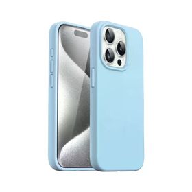 Bix İphone 13 Gök Mavisi Magsafe Dayanıklı Slikon Kılıf