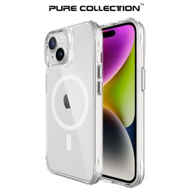 Bix iPhone 15 Magsafe Uyumlu Transparan Şeffaf Güçlü Manyetik Üstün Darbe Koruması Kılıf