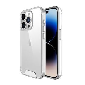 Bix iPhone 15 Pro Max Nebula Aqua Transparan Ultra Şeffaf Çizilmeye Dayanıklı Tam Kapsamlı Koruma Kılıf