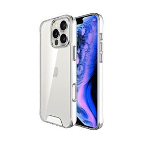 Bix iPhone 16 Pro Nebula Aqua Transparan Ultra Şeffaf Çizilmeye Dayanıklı Tam Kapsamlı Koruma Kılıf