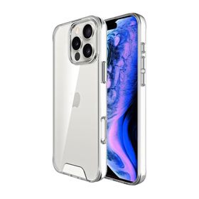 Bix iPhone 16 Pro Nebula Aqua Transparan Ultra Şeffaf Çizilmeye Dayanıklı Tam Kapsamlı Koruma Kılıf