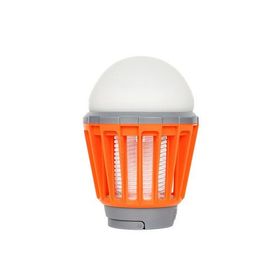 Bix IPX6 Şarjlı Sivrisinek UV LED Böcek Tuzağı 3 Kademeli Fener Turuncu Kovucu Kamp Lambası