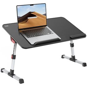 Bix Saiji A8 Siyah Çok Fonksiyonlu Ayarlı Notebook Soğutuculu Çalışma Masası
