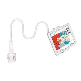 Bix Saiji Datura IS 100CM Akrobat Flexible Ayarlanabilir Beyaz Telefon Tablet Tutucu