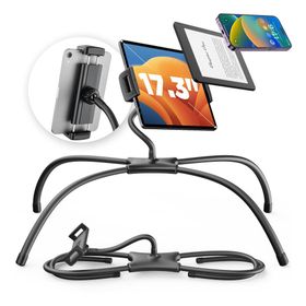 Bix Saiji Q2T Siyah Yatak Masa Araba Kullanımı için Ayarlanabilir ve Dayanıklı Tasarım Telefon Tablet Standı