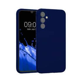Bix Samsung A34 Mavi Dayanıklı Silikon Kılıf