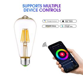 Bix SL-03 6 W Daylight A+ Uzaktan Kontrol ve Zaman Ayarlı Akıllı Ampül
