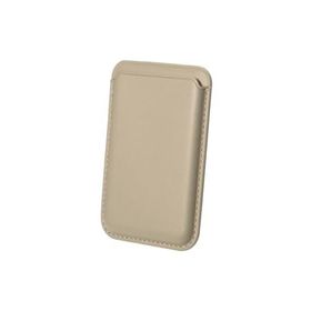 Bix TMW1 iPhone Gold Magsafe Deri Kartlık Manyetik Telefon Cüzdanı