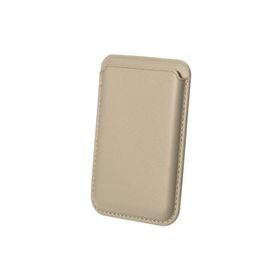 Bix TMW1 iPhone Gold Magsafe Deri Kartlık Manyetik Telefon Cüzdanı