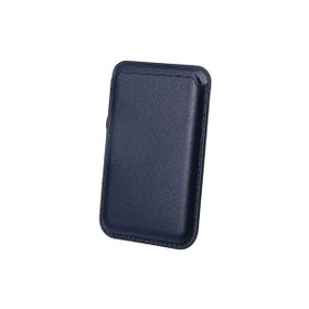 Bix TMW1 iPhone Koyu Mavi Magsafe Deri Kartlık Manyetik Telefon Cüzdanı