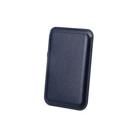 Bix TMW1 iPhone Koyu Mavi Magsafe Deri Kartlık Manyetik Telefon Cüzdanı