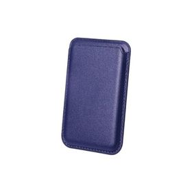 Bix TMW1 iPhone New Blue Magsafe Deri Kartlık Manyetik Telefon Cüzdanı