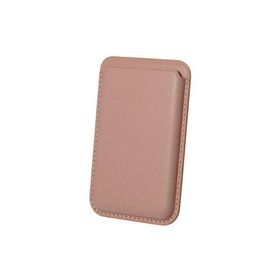 Bix TMW1 iPhone Rose Gold Magsafe Deri Kartlık Manyetik Telefon Cüzdanı