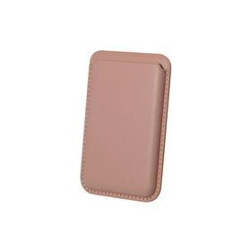 Bix TMW1 iPhone Rose Gold Magsafe Deri Kartlık Manyetik Telefon Cüzdanı