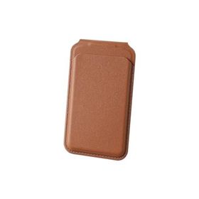 Bix TMW2 iPhone Kahverengi Magsafe Manyetik Deri Kartlık Katlanabilir Standlı Cüzdan
