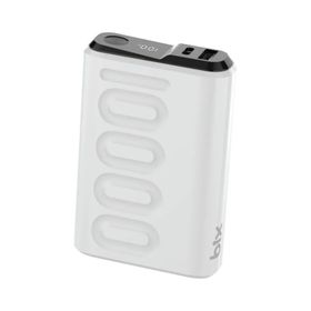 Bix TPB15 10000 mAh PD 20W USB-C USB-A QC 3.0 22.5W Beyaz Süper Hızlı Şarj Destekli Dijital Ekranlı Mini Powerbank