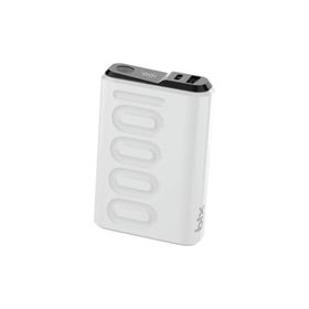 Bix TPB15 10000 mAh PD 20W USB-C USB-A QC 3.0 22.5W Beyaz Süper Hızlı Şarj Destekli Dijital Ekranlı Mini Powerbank