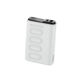 Bix TPB15 10000 mAh PD 20W USB-C USB-A QC 3.0 22.5W Beyaz Süper Hızlı Şarj Destekli Dijital Ekranlı Mini Powerbank