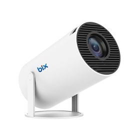 Bix Vega HD 1280x720 4K Desteği 170 ANSI Lümen Wi-Fi Bluetooth Mini Akıllı Android Projeksiyon Cihazı