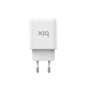 Bix ZH-2U41T 25 W PD Çift Portlu Beyaz Hızlı Şarj Adaptörü