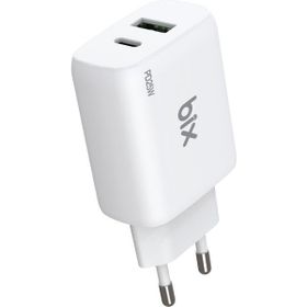 Bix ZH-2U41T 25 W PD Çift Portlu Beyaz Hızlı Şarj Adaptörü