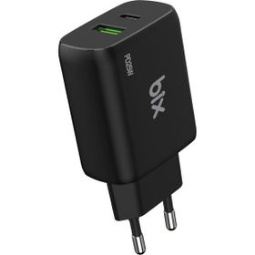 Bix ZH-2U41T Çift Portlu Siyah Hızlı Şarj Adaptörü