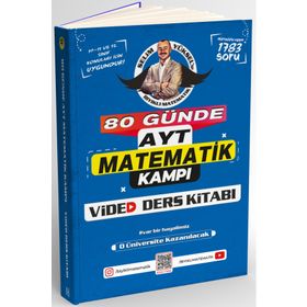 Bıyıklı Matematik 80 Günde AYT Matematik Video Ders Kitabı
