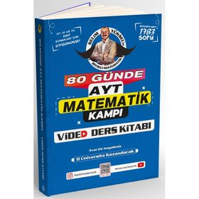 Bıyıklı Matematik 80 Günde AYT Matematik Video Ders Kitabı