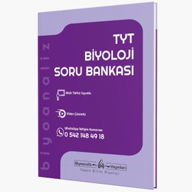 Biyoanaliz Yayınları TYT Biyoloji Soru Bankası 2024