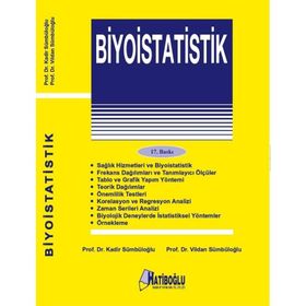 BIYOISTATISTIK - KADIR SÜMBÜLOĞLU;VILDAN SÜMBÜLOĞLU