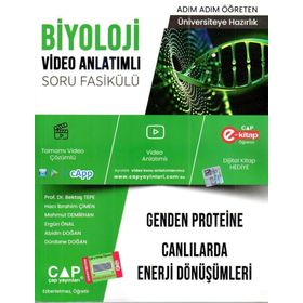 Biyoloji Genden Proteine Canlılarda Enerji Dönüşümleri Konu Anlatımlı Soru Bankası