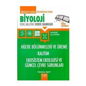 Biyoloji - Hücre Bölünmeleri ve Üreme Kalıtım Ekoloji - Çap Yayınları