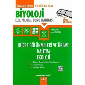 Biyoloji - Hücre Bölünmeleri ve Üreme Kalıtım Ekoloji - Çap Yayınları