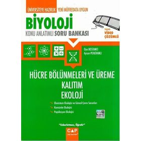 Biyoloji - Hücre Bölünmeleri ve Üreme Kalıtım Ekoloji - Çap Yayınları