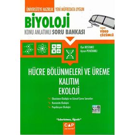 Biyoloji - Hücre Bölünmeleri ve Üreme Kalıtım Ekoloji - Çap Yayınları