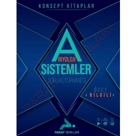 Biyoloji Sistemler Soru Bankası Paraf Yayınları