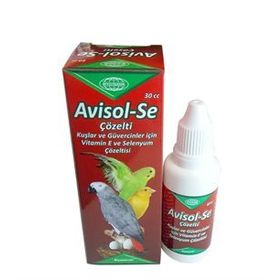 Biyoteknik Avisol-Se Kuşlar İçin Vitamin E ve Selenyum Çözeltisi