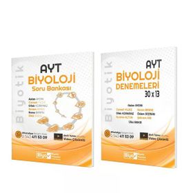 Biyotik Ayt Biyoloji Soru ve Deneme Seti 2 Kitap