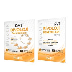 Biyotik Ayt Biyoloji Soru ve Deneme Seti 2 Kitap