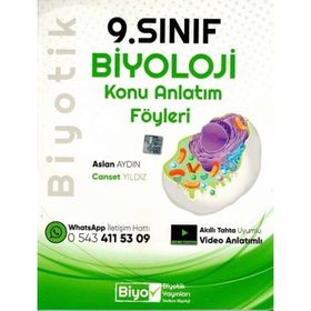 Biyotik Yayınları 9. Sınıf Biyoloji Konu Anlatım Föyleri