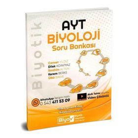 Biyotik Yayınları AYT Biyoloji Biyotik Soru Bankası Yeni 2021