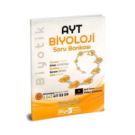 Biyotik Yayınları AYT Biyoloji Biyotik Soru Bankası Yeni 2021