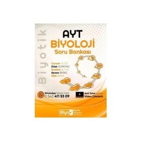 Biyotik Yayınları AYT Biyoloji Biyotik Soru Bankası Yeni 2021