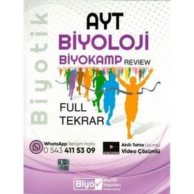 Biyotik Yayınları AYT Biyoloji Full Tekrar