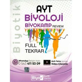 Biyotik Yayınları AYT Biyoloji Full Tekrar