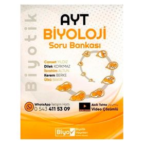 Biyotik Yayınları AYT Biyoloji Soru Bankası
