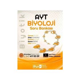 Biyotik Yayınları AYT Biyoloji Soru Bankası