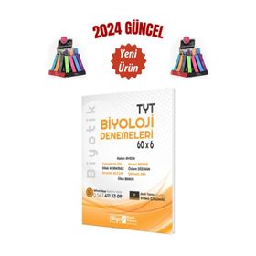 Biyotik Yayınları TYT Biyoloji Biyotik 60 x 6 Denemeleri