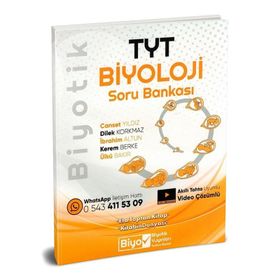 Biyotik Yayınları TYT Biyoloji Biyotik Soru Bankası